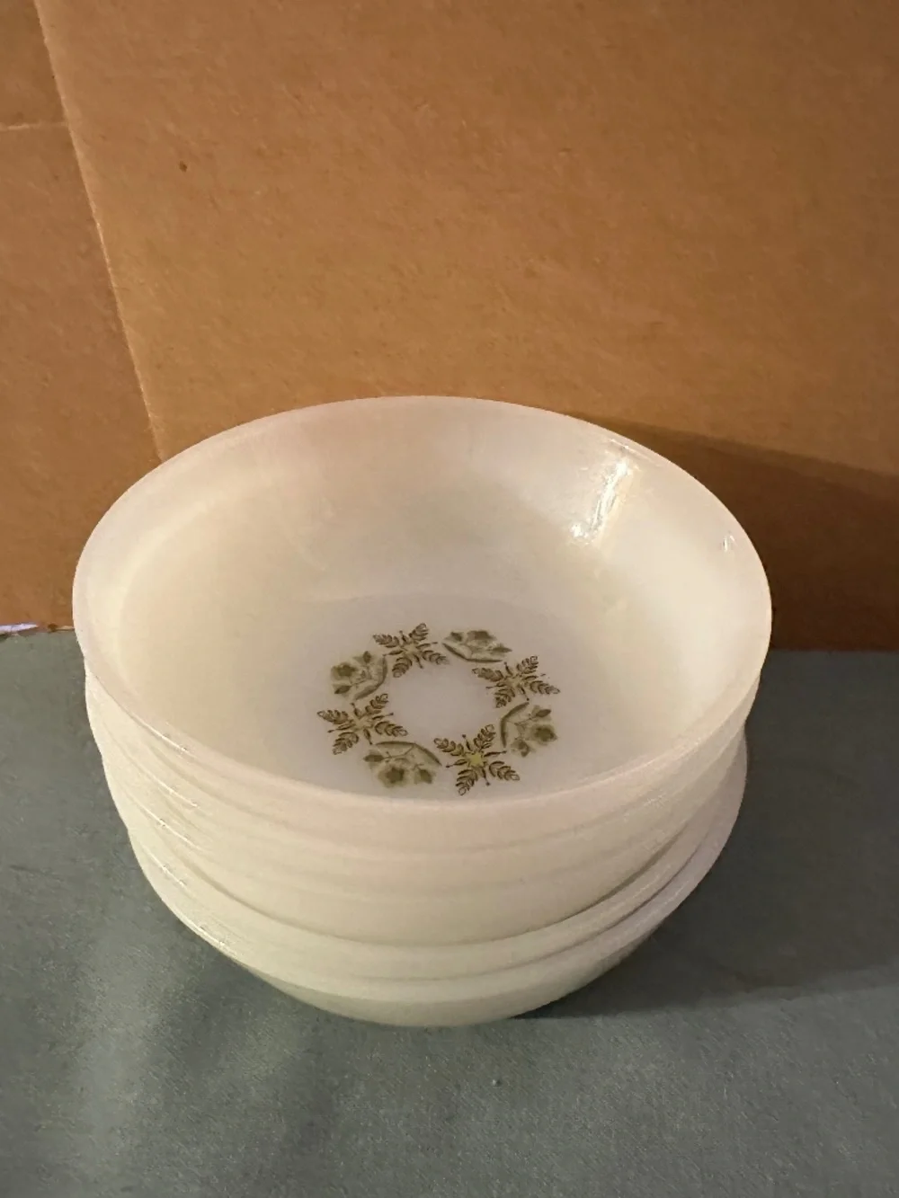 Vintage Anchor Hocking Milk Glass 